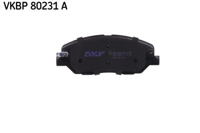 Комплект тормозных колодок, дисковый тормоз VKBP 80231 A