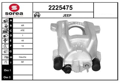 BREMSSATTEL EAI 2225474