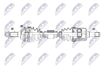 полуоска NTY NPW-MZ-112
