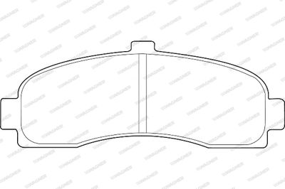 WAGNER WBP21626A Тормозные колодки и сигнализаторы  для NISSAN MICRA II (K11) 1.0 i 16V