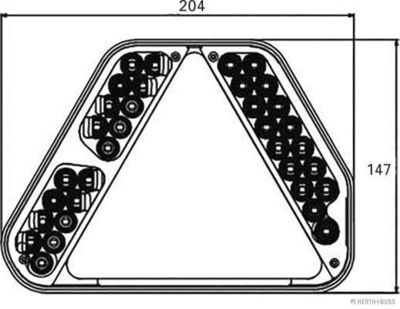 SET LUMINI SPATE Herth+Buss Elparts 83830001 3