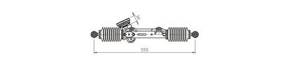 Рулевой механизм GENERAL RICAMBI PE4008 для PEUGEOT 304