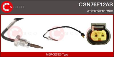 SENZOR TEMPERATURA GAZE EVACUARE CASCO CSN76F12AS