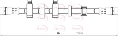 Brake Hose APEC HOS4099