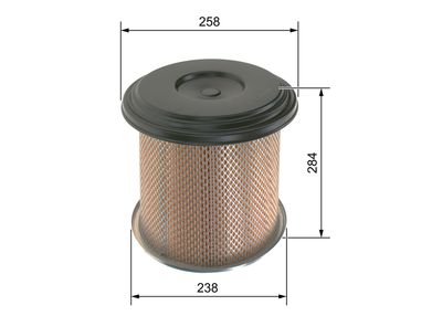 Vzduchový filtr BOSCH 1 457 433 721