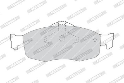 BREMSBELAGSATZ SCHEIBENBREMSE