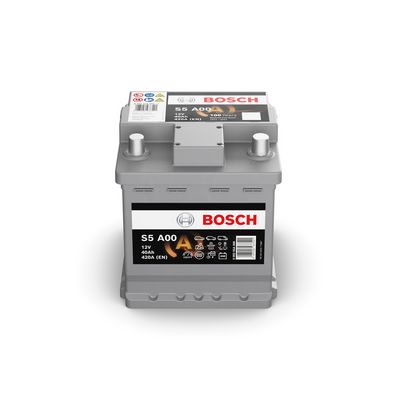 Batterij BOSCH 12V 40Ah/420A AGM (EN) S5 (R+ standaard terminal) 175x175x190 B13 - montageflens 10,5 mm (beginnen)