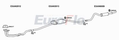 Układ wydechowy EUROFLO ANMAE131001B