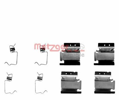 Комплектующие, колодки дискового тормоза METZGER 109-1218 для FIAT STILO