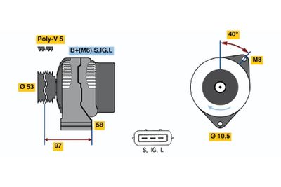 GENERATOR / ALTERNATOR