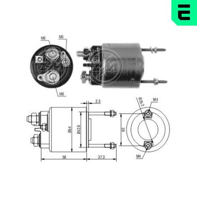 SOLENOID ELECTROMOTOR