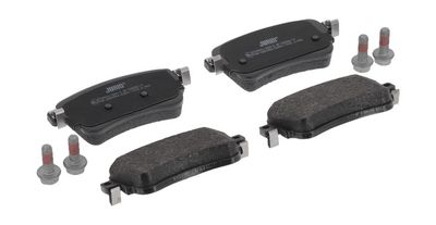 Bremsekloss sett JURID 573863J for CITROËN, OPEL, VAUXHALL, PEUGEOT