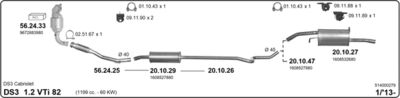Układ wydechowy IMASAF 514000279