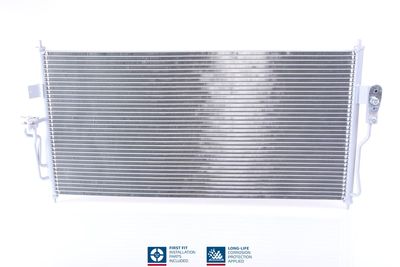 A/C condensator ((EN) additional fitting elements) past: NISSAN ALMERA CLASSIC 1.6 03.06-