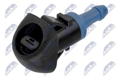 Plovimo skysčio purkštukas, priekinis langas