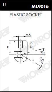 GASFEDER KOFFER-/LADERAUM MONROE ML6301 5