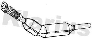 Filtr sadzy / filtr cząstek stałych, układ wydechowy KLARIUS 390482