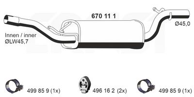 MITTELSCHALLDäMPFER