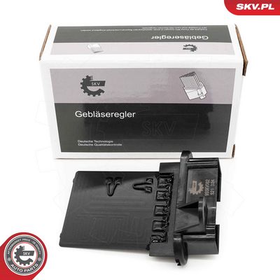 Widerstand, Innenraumgebläse