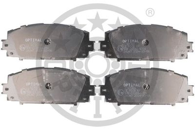 Комплект тормозных колодок, дисковый тормоз OPTIMAL 12360 для DAIHATSU CHARADE