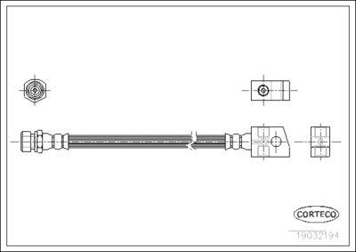 Brake Hose 19032194