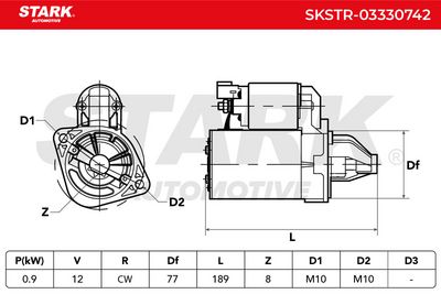 стартер STARK SKSTR-03330742