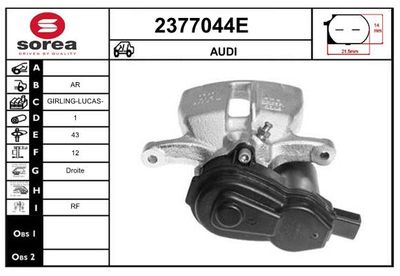 BREMSSATTEL EAI 2377044E