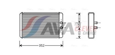 SCHIMBăTOR DE CăLDURă îNCăLZIRE HABITACLU