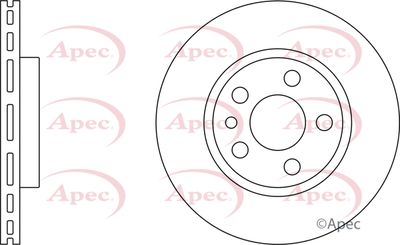 Brake Disc APEC DSK665