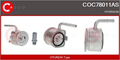RADIATOR ULEI ULEI MOTOR CASCO COC78011AS