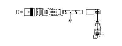Провод зажигания BREMI 1A24F92 для VW TRANSPORTER