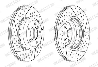 DISC FRANA FERODO DDF2618VC1 1