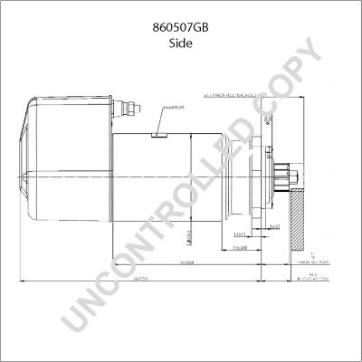 Startér BOM-Prestolite 860507GB