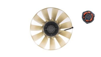 Ventilator, radiator MAHLE CFF 639 000P