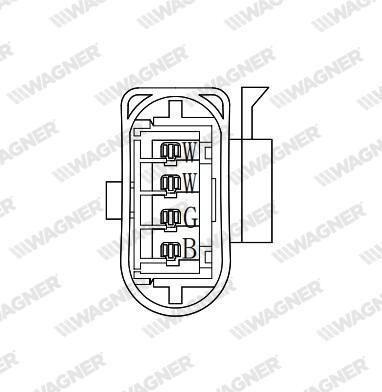 Lambda sonda WAGNER LBS00508