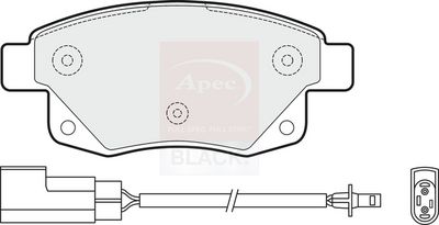 APEC Brake Pad Set, disc brake PAD1477B