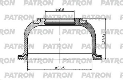 PATRON PSE6408 Шаровая опора для DAIHATSU TERIOS (J1_) 1.3 4WD (J100)
