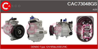COMPRESOR CLIMATIZARE CASCO CAC73048GS
