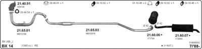 Układ wydechowy IMASAF 514000032