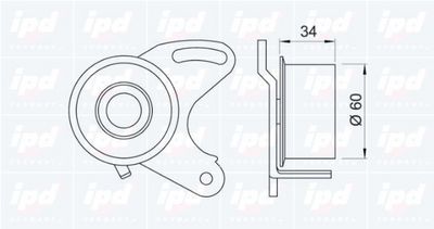 ROLA INTINZATOR CUREA DISTRIBUTIE IPD 140190 1