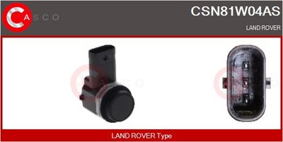 SENSOR AJUTOR PARCARE CASCO CSN81W04AS