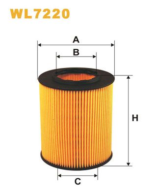 Oil Filter WIX FILTERS WL7220