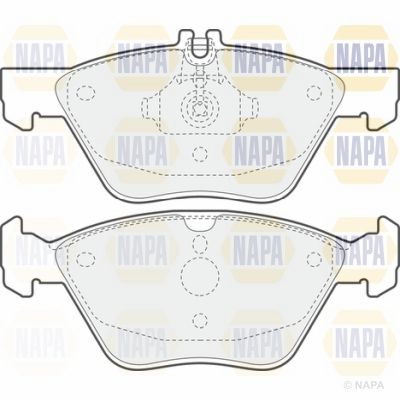 Brake Pad Set NAPA PBP7387