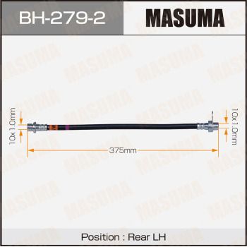 MASUMA BH-279-2 Тормозной шланг  для TOYOTA VISTA (Тойота Виста)