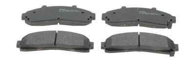 Remblokken set Voor , past: FORD F-250  FORD USA BRONCO II, E, EXPLORER, F-250, F-350, RANGER  MAZDA B-SERIE 2.3-7.5 09.85-09.07