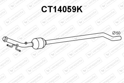 Катализатор VENEPORTE CT14059K для CITROËN GRAND