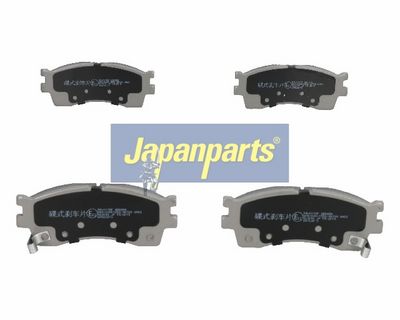 JAPANPARTS Stabdžių trinkelių rinkinys, diskinis stabdys
