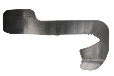 Halogen bracket Rechts (plastic, zwart) past: TESLA MODEL 3 01.17-08.23