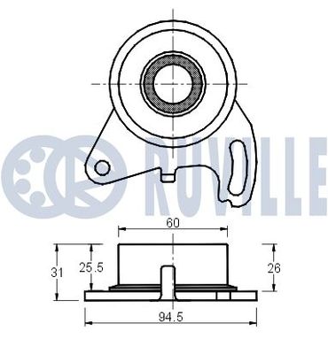 ROLA INTINZATOR CUREA DISTRIBUTIE RUVILLE 540311 1