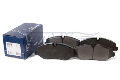 Sada brzdových platničiek kotúčovej brzdy (na jednu nápravu) TOMEX Brakes 1812